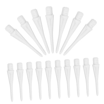 VICASKY Soft Head Points Needle with Tip Accessories Replacement Soft Needles Parts Supplies Flight Heads - color: White