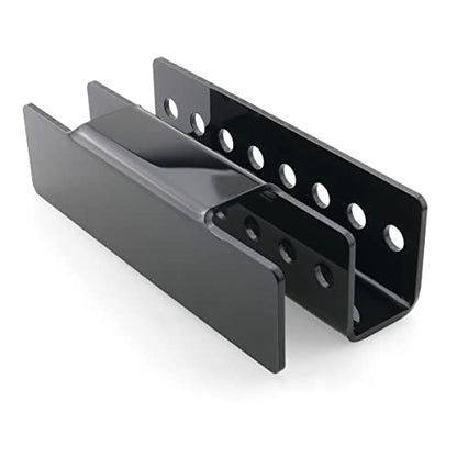 Acrylic Dart Holder Wall Mount Indoor Rack 17x4.5x7.3cm Black