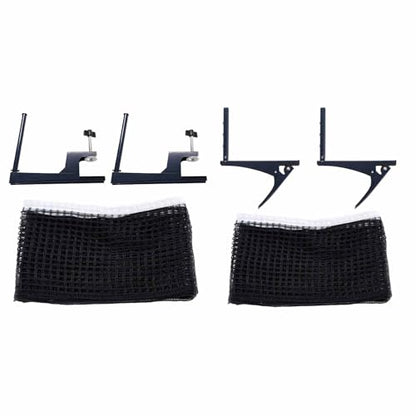 Pingpong Net with Clamp Professional Table Tennis and Post Set Folding PingPong Meshes Clip Adjustable Screw Clamps Post Suitable for Indoor Outdoor - color: B