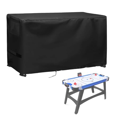 Game Table Cover for Best Choice 58in Mid-Size Arcade Style Air Hockey Table,Tabletop Arcade Machine Cover for Pool Tables,Dust Covers for Home,59.5"x28.5"x35" - size: 59"L x 28"D x 35"H