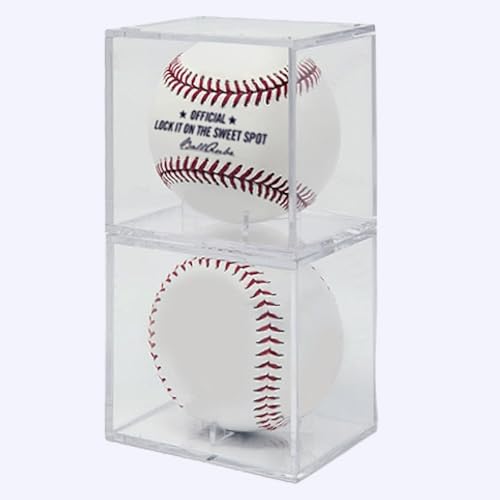 THE ORIGINAL BALLQUBE MLB Unisex-Adult Display Case