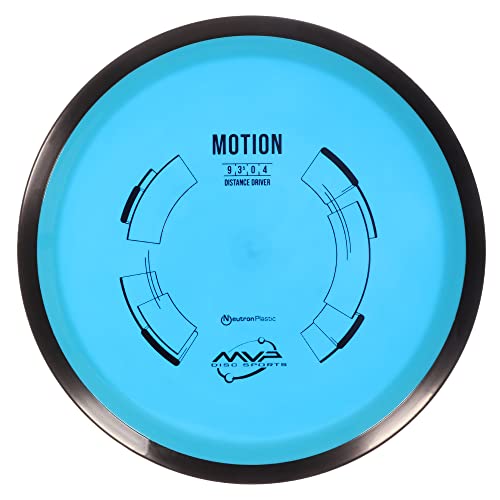 MVP Disc Sports Neutron Motion Disc Golf Distance Driver (Colors May Vary) - size: 170-175g