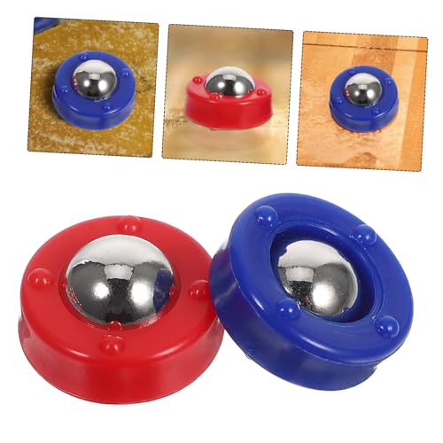 24pcs Mini Shuffleboard Toy Tabletop Pucks Bright Colors for Boys and Girls Shuffleboard Accessory