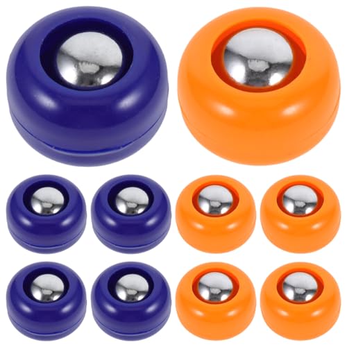 VANZACK 20Pcs Mini Curling Stones Tabletop Shuffleboard Rollers Replacement Accessories for Indoor Outdoor Family Gatherings and Parties