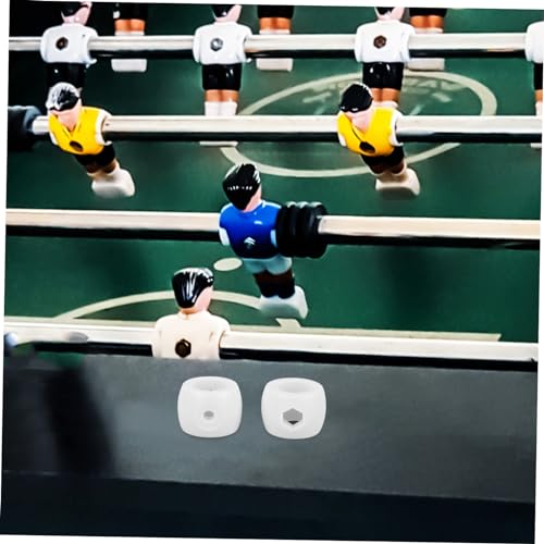 8pcs Table Soccer Rod Stop Rings Durable Plastic Foosball Locator Positioners for Precise Gameplay Control Replacement Parts for Foosball Tables