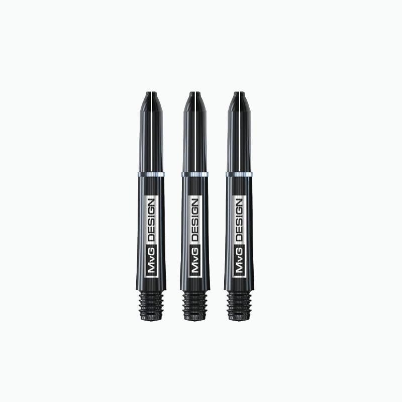 Winmau - Dart Stems Collection - Dart Shafts Multipack 5 Sets Per Pack (15 in Total) - Professional Darts Accessories and Sizes - Suitable for Steel Tip and Soft tip - style: MvG Signature