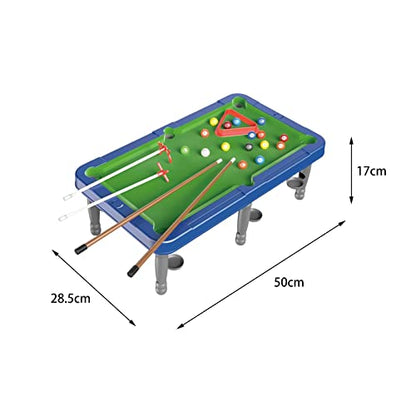 Portable Mini Tabletop Billiards Home Use Desktop Bowling Game Toy Games Desktop Snooker Pool Table Set for Kids Adults Boys Girls, upgrade
