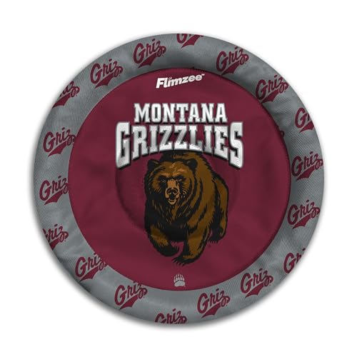 YouTheFan NCAA Montana Grizzlies Flimzee Bean-Bag Flying Disc - style: Montana Grizzlies