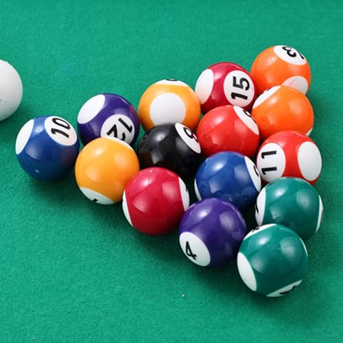 Mini Pool Table Toy – Portable Billiards Game Table for Kids & Adults, Desktop Billiard with Balls & Sticks, Family Game Night Gift for Boys Girls - color: Style B