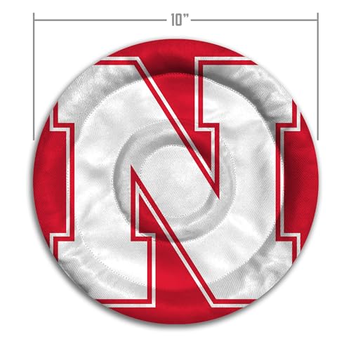 YouTheFan NCAA Nebraska Cornhuskers Flimzee Bean-Bag Flying Disc - style: Nebraska Cornhuskers
