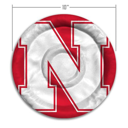 YouTheFan NCAA Nebraska Cornhuskers Flimzee Bean-Bag Flying Disc - style: Nebraska Cornhuskers