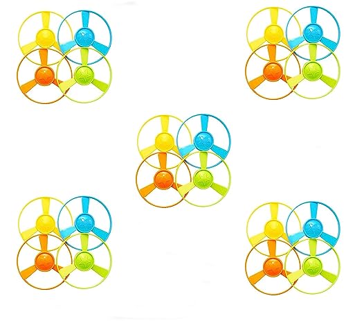 Cat Fetch Toy, Interactive Flying Cat Toy with 20 Propellers,Kitten Tracks Toy for Training Hunting Chasing(only Flying Propellers) - color: only 20 Propellers