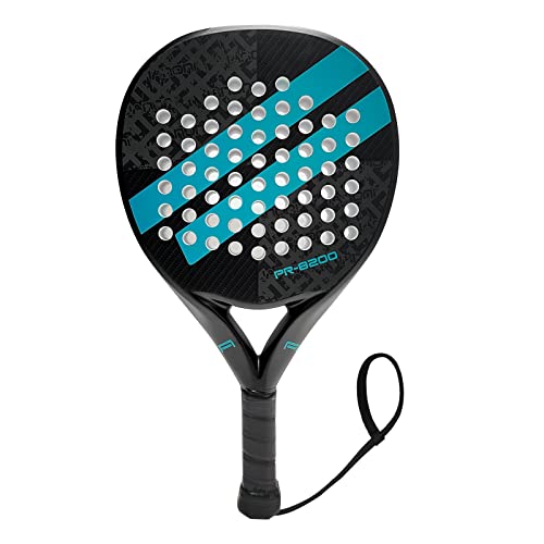 IANONI Padel Racket Carbon Fiber Surface with EVA Memory Flex Foam Core Padel Tennis Racquets Paddle Tennis Racket - color: S-PR8200 BLUE-1
