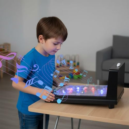 Mini Arcade Pinball for Kids 8-12, Desktop Ball Shooting with Lights & Sounds, Action and Reflex Game, Classic Tabletop Game