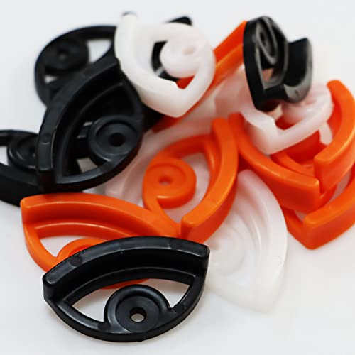 PIAOLGYI Disc Golf Mounts Display Holder Hanger Accessory Compatible with Disc Dolf Discs,20 PCS - color: White