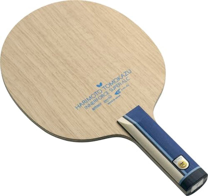 Butterfly Harimoto Innerforce Super ALC Table Tennis Blade - Available in Anatomic, Flared, or Straight Shakehand Handle Styles - Professional Table Tennis Blade - Made in Japan - size: ST