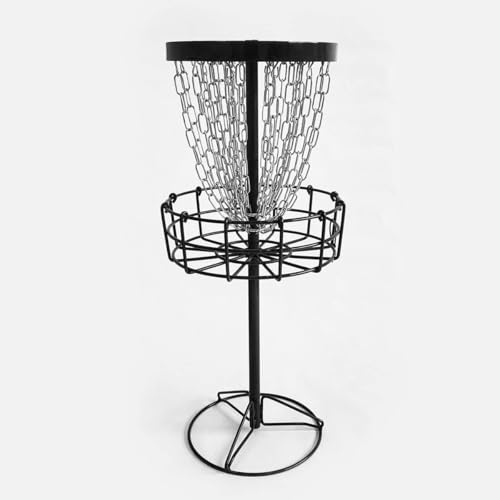 Disc Golf GrowTheSport Mini Disc Golf Basket - color: Goldenrod