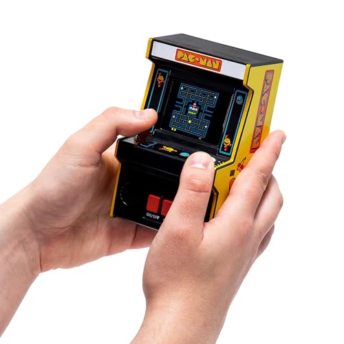 Arcade Classics - Retro Mini Arcade Game, Full Color Screen, Classic Handheld Electronic Game Console, 90s Toy, Great Gift for Kids 8+, Pac-Man - color: Pac-man