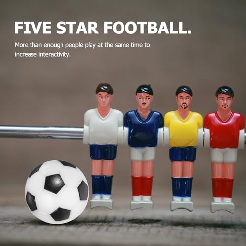 BESPORTBLE 12 Pcs 31Mm Mini Foosball Table Balls Replacement Soccer Balls for Table Football Games
