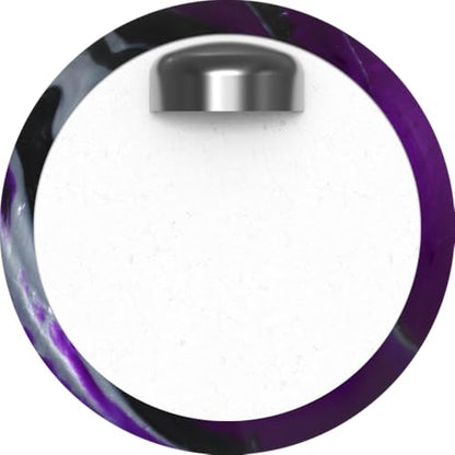 MOTIV Aspire - Bowling Ball, Spare Ball, Straight Ball, Available in 8-15 Pounds - color: Purple/Silver/Black Pearl, size: 13 Pounds