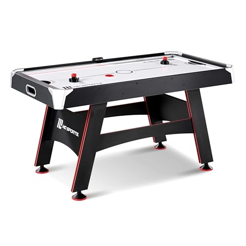 MD Sports Air Hockey Table with Arcade Electronic Scorer, Perfect for Family Game Rooms - style: 5 Ft. Arcade