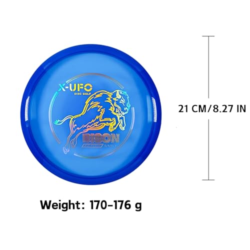 X-UFO Disc Golf Set - Disc Golf Starter Set, Includes 1 Putter, 1 Driver, and 1 midrange disc, Weighing 170-178 Grams Suitable for Beginners and Professional disc Golf tournaments - color: Set 3