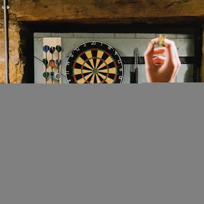 Wall Mount Dart Rack | Multifunctional Dart Wall Display,Wooden Holder for 12 Tip Darts, Suitable for Game Room, Home Bar Decor