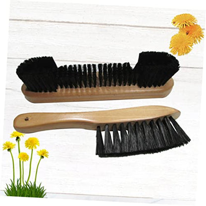 Sosoport 2 Pack Pool Table Brush Rail Brush Set Pool Table Cleaner Small Handle