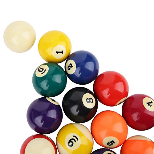 RiToEasysports Regulation Billiard Balls, 2.3in Professional Pool Ball Set Replacement for Home, Professional, Tournament, and Recreation Use