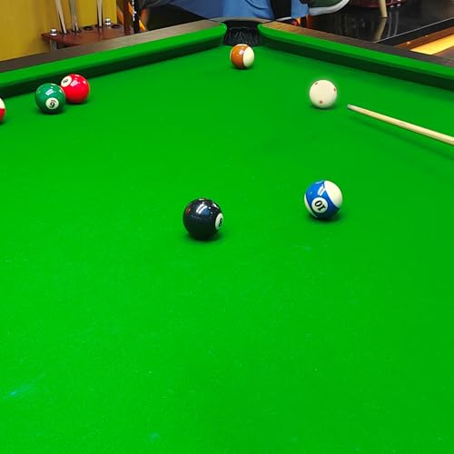 Billiard Training Cue Ball with Dots Practice Cue Ball, 2Pcs Standard Size 2-1/4" Pool Table Balls with Billiard Table Accessories for Beginner