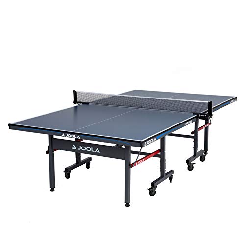 JOOLA Tour Indoor Ping Pong Table with Quick Clamp Table Tennis Net - 10 Minute Assembly - Foldable Indoor Surface with Single Player Playback Mode - Competition Grade MDF Top - Tournament Quality - size: Tour 1800