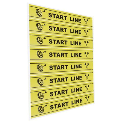 POPETPOP Darts Throwing Line Throw Notice Line Throw Ground Line Throwing Notice Line