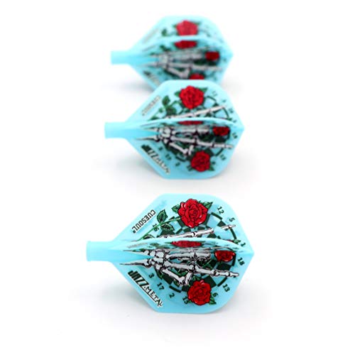 CUESOUL TERO AK4 Dart Flight Standard Shape/Shield Shape/Diamond Shape - color: Standard Shape-Blue Jazzmatal