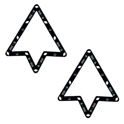 FG 9 & 10 Ball Magic Rack – 2-Pack Billiard Ball Rack for Pool Table | Fedor Gorst Edition, Diamond Magic Ball Design