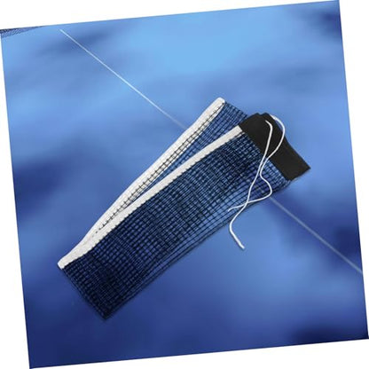 BESPORTBLE Net for Table Tennis Replacement Lightweight Polyester-Cotton Folding Mesh Net for Indoor and Outdoor Use Easy Setup Portable and Durable for Training and Leisure