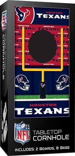 MasterPieces Officially Licensed NFL Tabletop Cornhole for Adults - style: Houston Texans