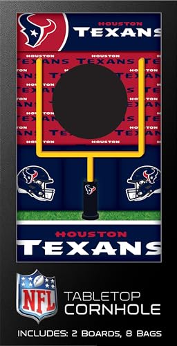 MasterPieces Officially Licensed NFL Tabletop Cornhole for Adults - style: Houston Texans