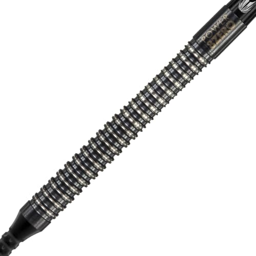Target Darts Phil Taylor Power 8-Zero Black P8Z3 80% Tungsten Soft Tip Darts Set