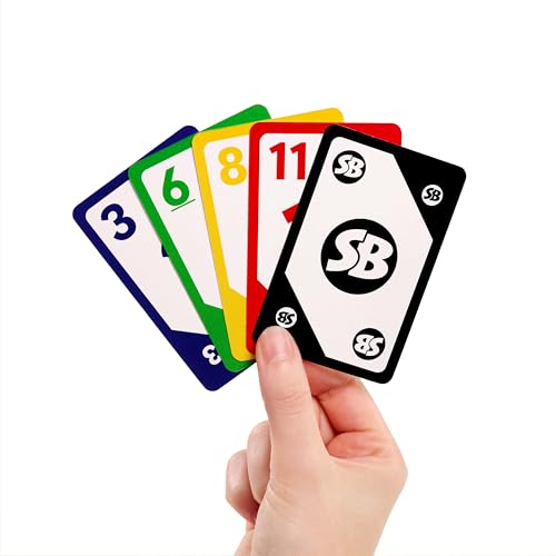 Mattel Games Skip-Bo Deluxe Card Game for Kids, Grown-Ups & Family Nights in Tin Packaging, Color Blind Accessible Deck for 2 to 6 Players Ages 7+ (Amazon Exclusive) - style: Skip-Bo Deluxe
