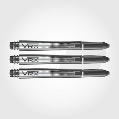 RED Dragon Dart Flight & Stems Combo - 4 Sets of Standard Flights and 4 Sets of Medium VRX Stems Per Pack