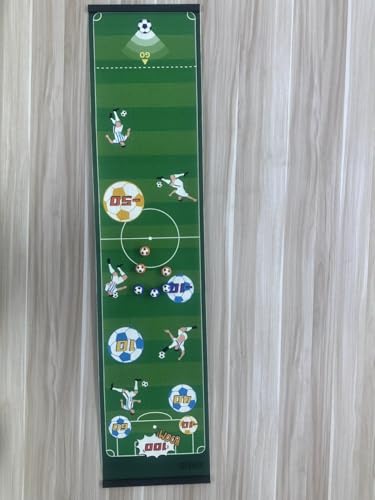 Tabletop Game Soccer, Shuffleboard Game, 47 inch Portable Family Game for Party Friends Adults, Easy to Set Up Desktop Indoor Outdoor Fun