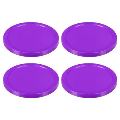PATIKIL Air Hockey Pucks Air Hockey Heavy Replacement Game Table - color: Purple