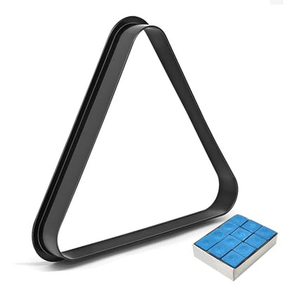 Plastic Pool Ball Rack Billiard Ball Triangle Rack, Pool Table Ball Holder Positioning Rack,2-1/4" Pool Ball Rack