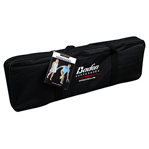 Baden Champions Horseshoes Set-Forged Steel with Carry Case
