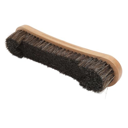 Pool Table Brush Billiard Table Cleaner Brush 12in Horse Hair with Ergonomic Handle for Thorough Cleaning Corners Seams
