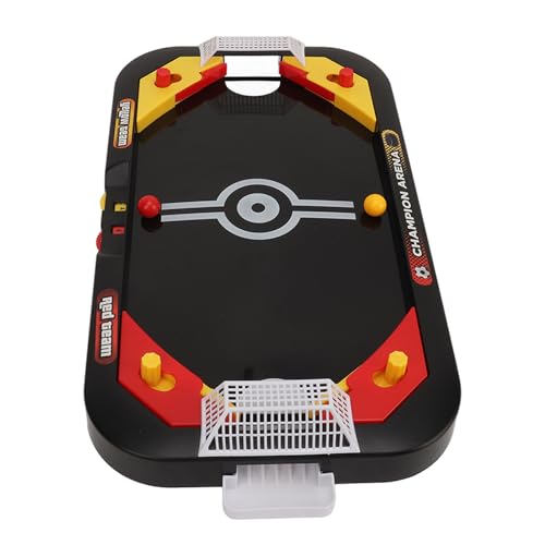 Hockey Table Game, 2 in 1 Mini Air Hockey Table with Portable Sports Tabletop Game for Kids Teens and Adults