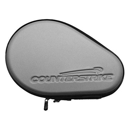 Phantom Light Paddle Bundle (Includes Hard Case & 6 Balls) | Ping Pong Paddle | Table Tennis Paddle | Offensive Table Tennis Paddle | Pre-Assembled Paddle | ITTF Approved | Ping Pong Set - color: Silver Paddle Hard Case