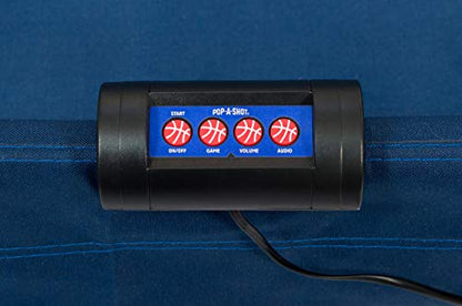 Pop-A-Shot - Home Dual Shot with NCAA Graphics l Sensor Scoring l 16 Game Modes l 7 Balls l Foldable Storage l for All NCAA Fans - style: LSU Tigers