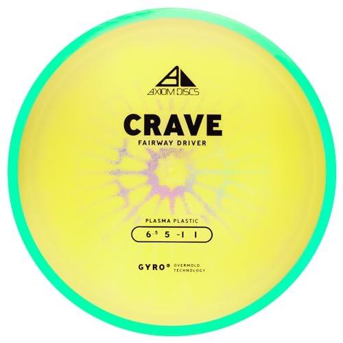 Axiom Discs Plasma Crave Disc Golf Fairway Driver (170-175g / Colors May Vary) - size: 170-175g