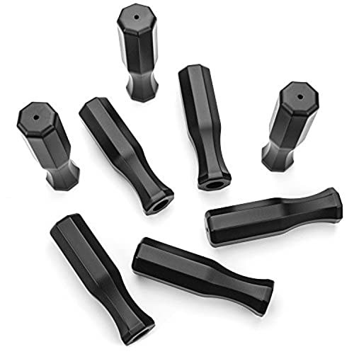 Brybelly Octagonal Handles for Standard Foosball Tables (8 Pack)